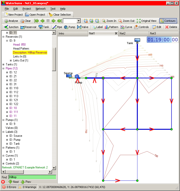 WaterSums Demo Project